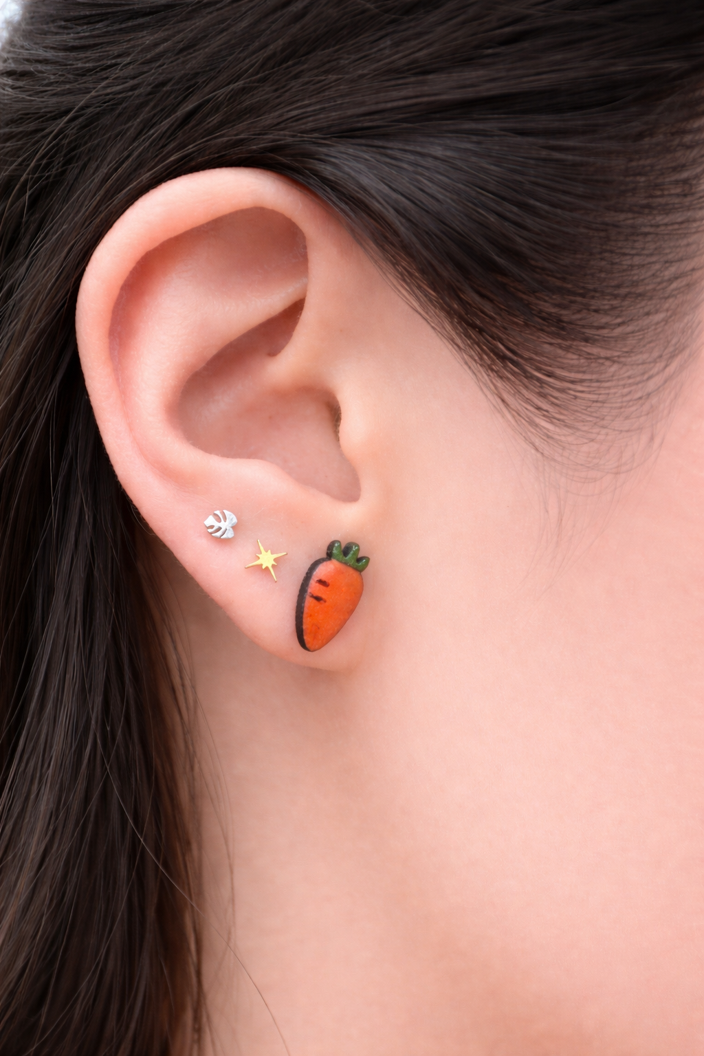 Farmers Market Earrings: Bunny, Egg, Carrot (Limited Edition Easter Special)