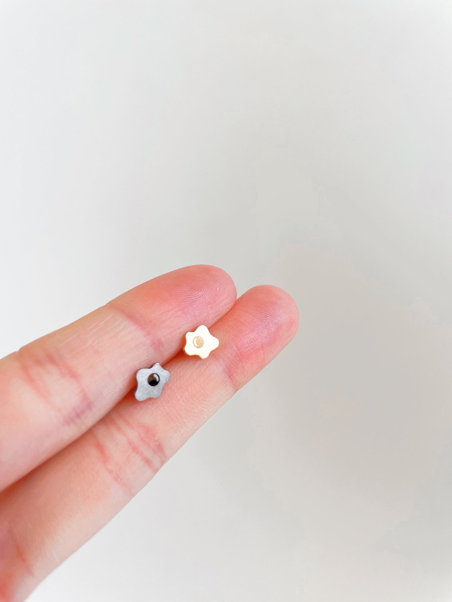 Fried Eggs Metal Stud Earrings - Plant Dosage