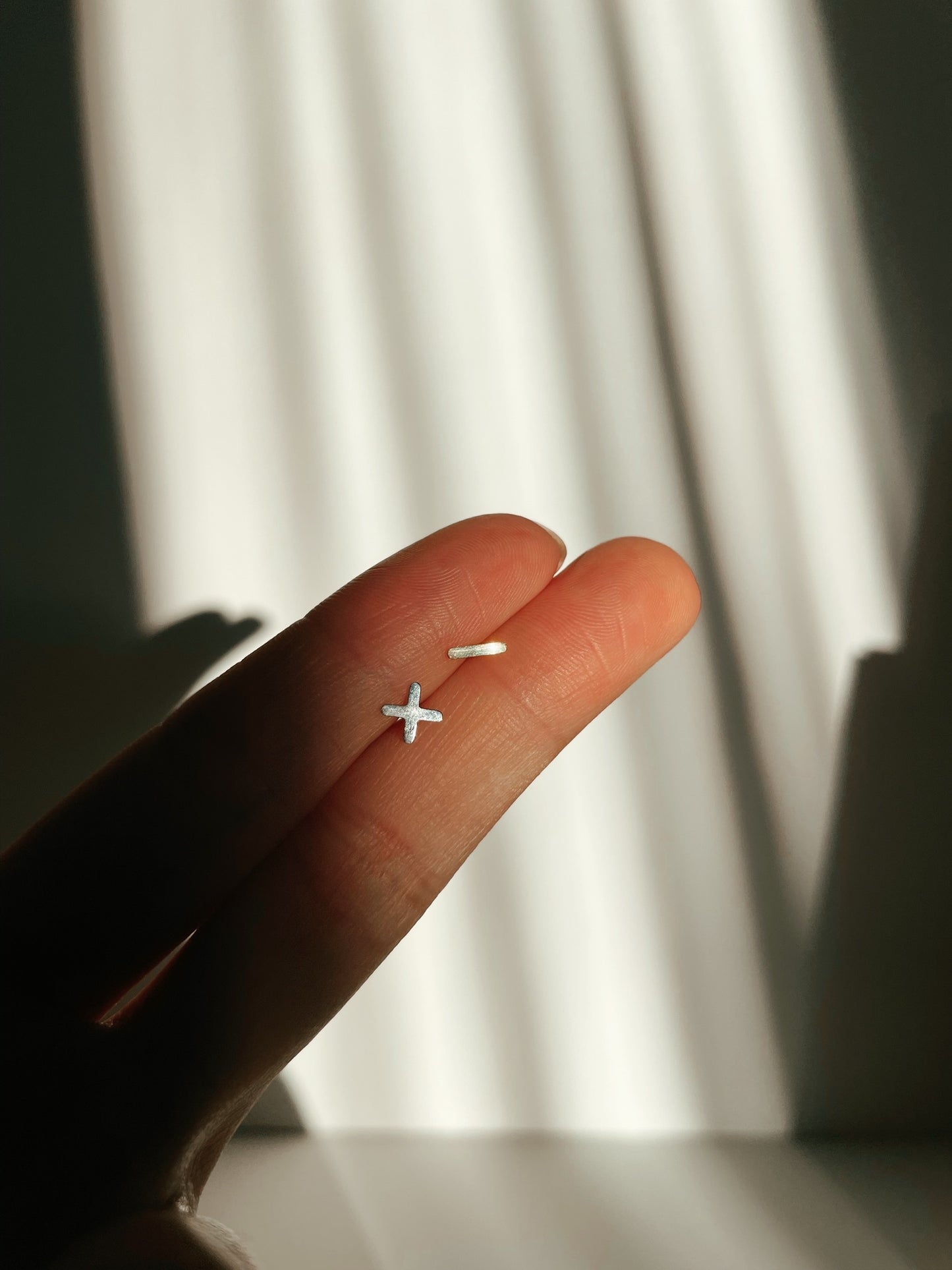 Mathematics Metal Stud Earrings - Plant Dosage