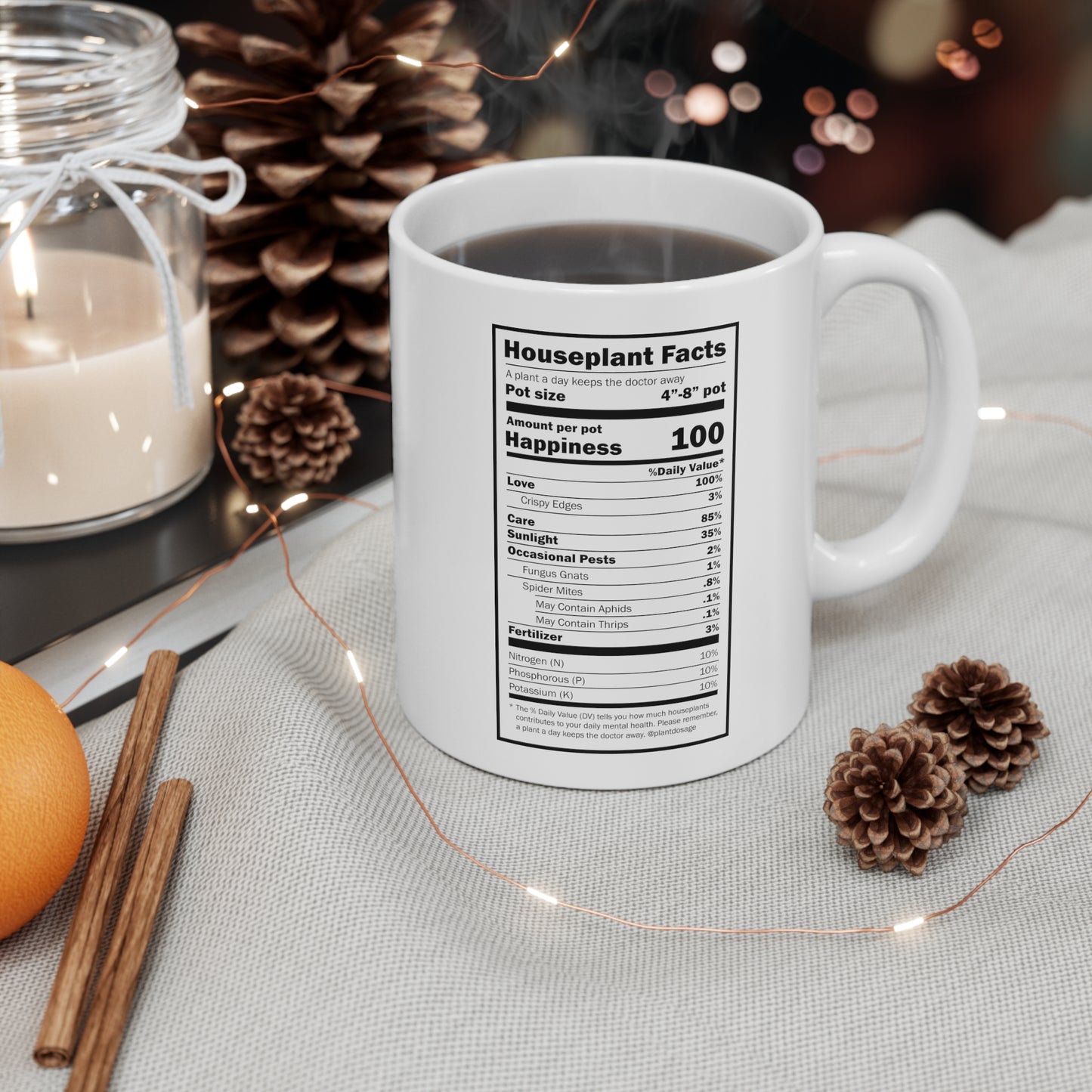 Nutritional "Houseplant" Facts - Plant Dosage