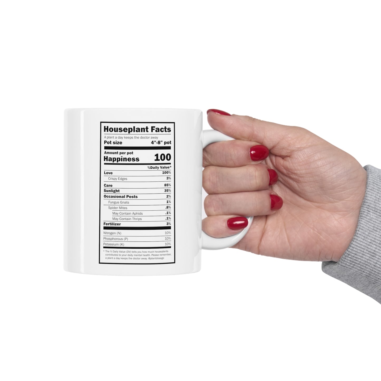 Nutritional "Houseplant" Facts - Plant Dosage
