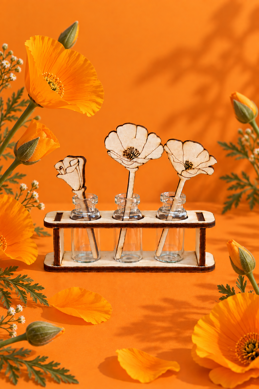 Golden Poppy — California Native Flower Diffuser Set