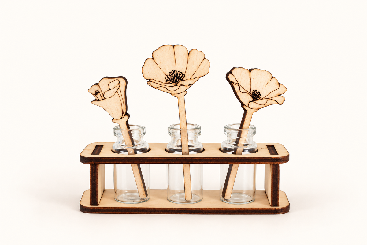 Golden Poppy — California Native Flower Diffuser Set