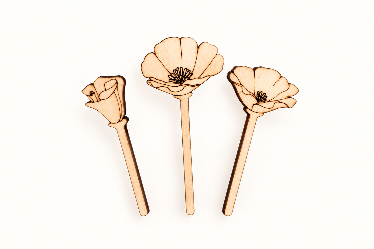 Golden Poppy — California Native Flower Diffuser Set