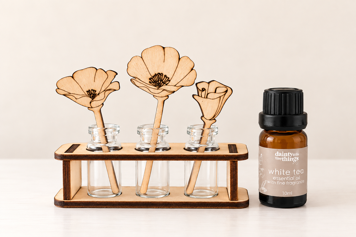 Golden Poppy — California Native Flower Diffuser Set