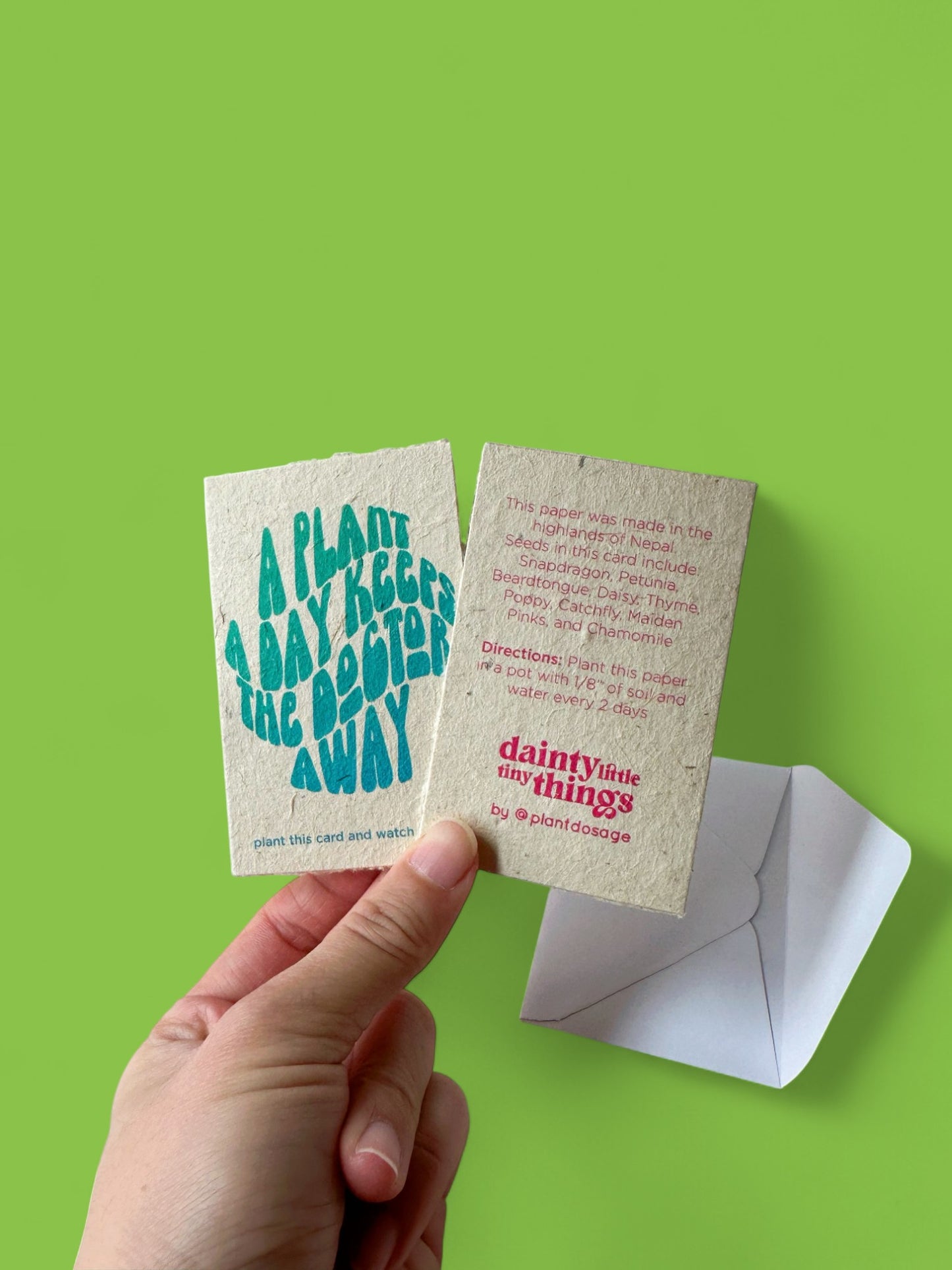 No Such Thing As Too Many Plants Card