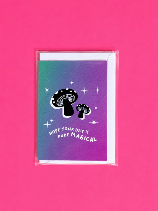 Tiny Card: Magical Mushrooms