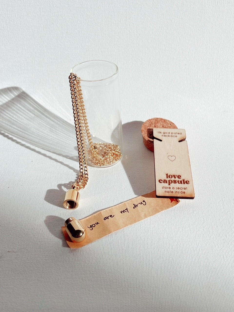 The Capsule Necklace - Plant Dosage
