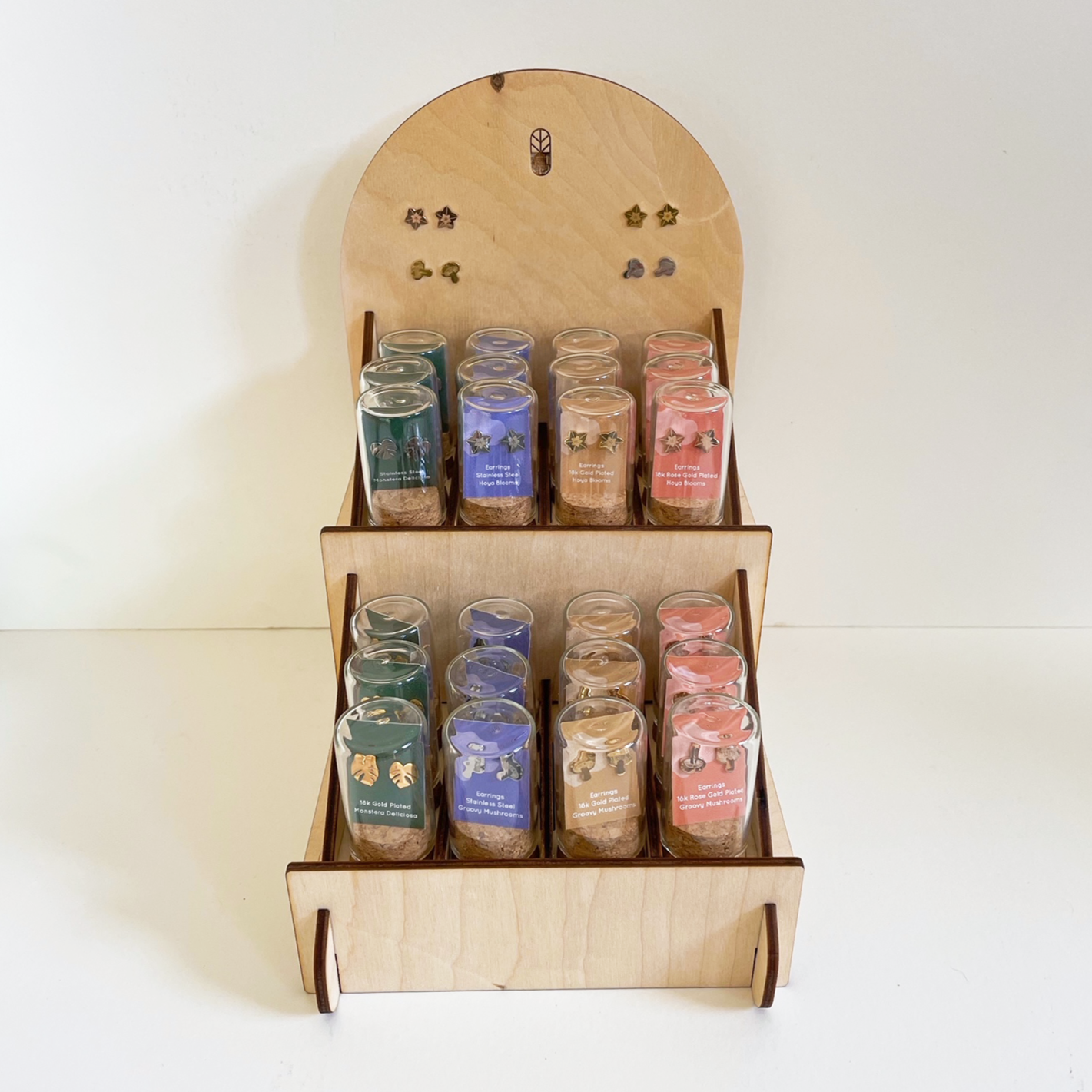 2 Tier Display Stand (no logo) - Plant Dosage