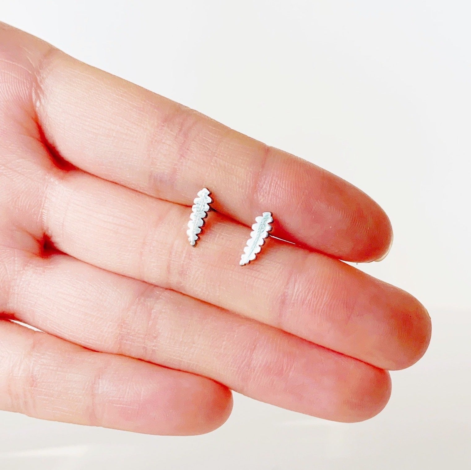 Ric Rac Cactus Metal Stud Earrings - Plant Dosage