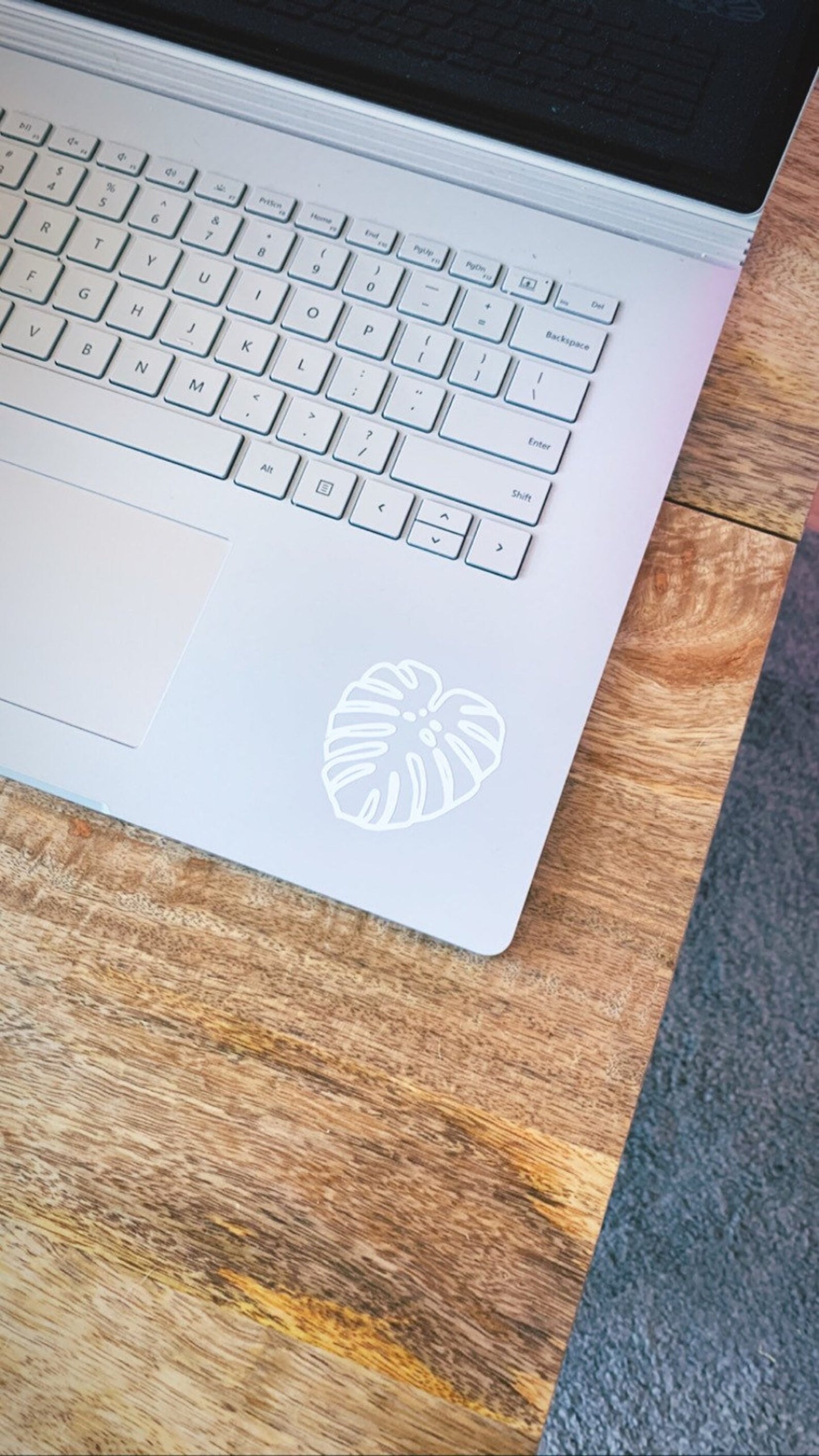 Fenestrated Monstera Deliciosa Sticker Decal - Plant Dosage
