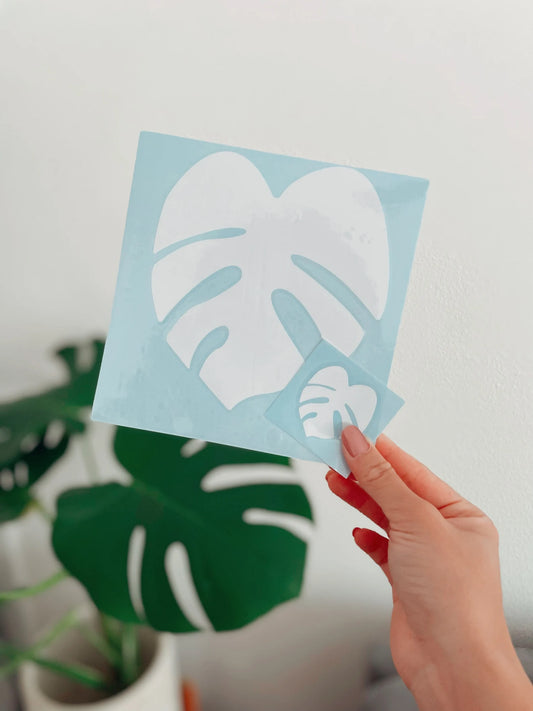 Monstera Deliciosa Decal Stickers - Plant Dosage